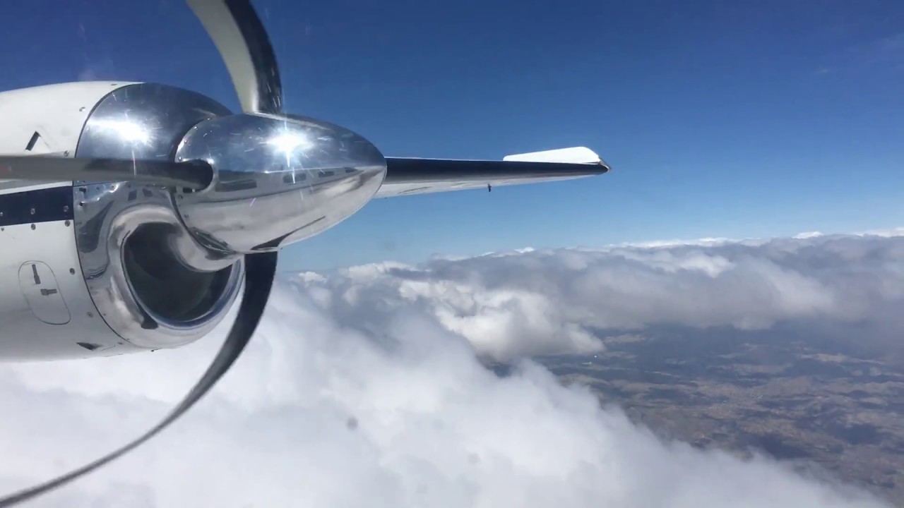 Turbo Commander - Returning Back to Base at 13,000