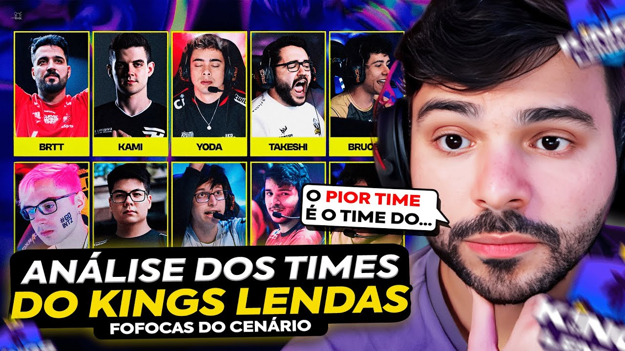 🚨 MINERVA E BULECHA ANALISARAM TODOS OS TIMES DA KINGS LENDAS 3! A G12 J&Aacute; &Eacute; CAMPE&Atilde;?