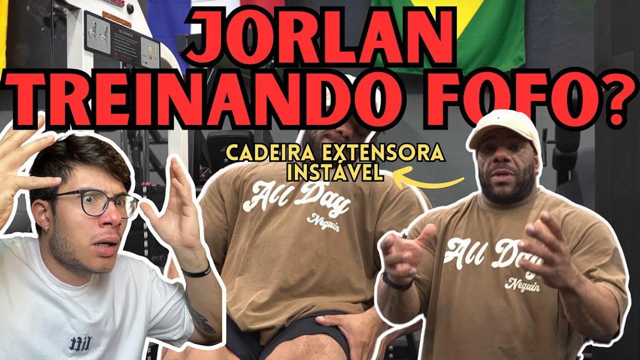 JORLAN ENSINANDO A TREINAR FOFO! (EU JURO QUE ESSE CANAL N&Atilde;O &Eacute; DEDICADO A CORRIGIR O JORLAN)