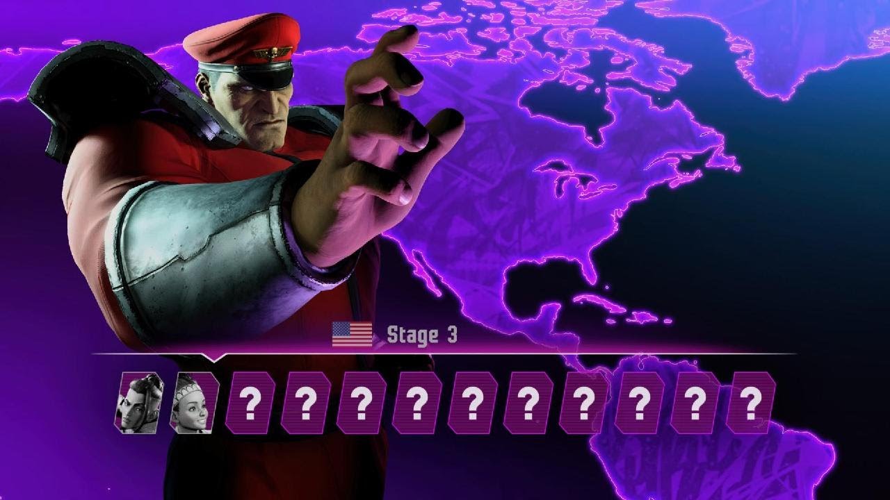 Street Fighter 6 - Аркадный режим M. Bison (классический костюм)