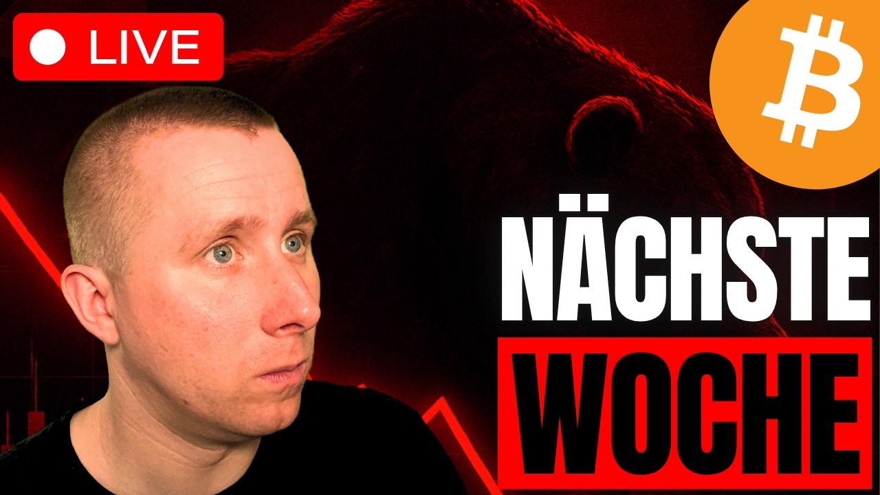 🔴 LIVE Bitcoin Trading! N&auml;chste Woche k&ouml;nnte es richtig krachen!