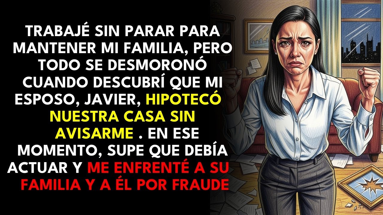 En la boda de Javier, su familia me culpó por su adicción, pero cuando descubrí la hipoteca…