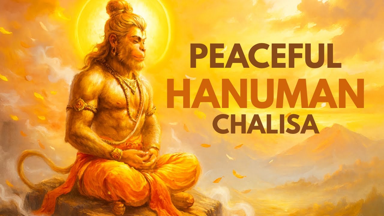श्री हनुमान चालीसा || Dual | Male female voice |  Shree Hanuman Chalisa with Lyrics | HeavenVista