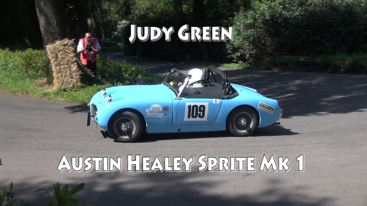 Austin Healey Sprite Mk 1 At Wiscombe Park Speed Hillclimb May 2014
