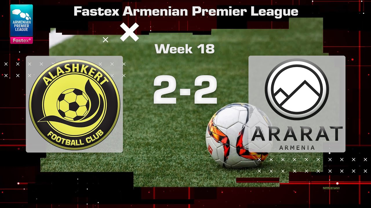 Alashkert - Ararat-Armenia 2:2, Fastex Armenian Premier League 2024/25, Week 18