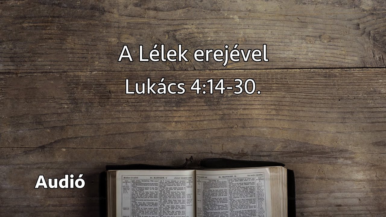 1/11/2026 - A Lélek erejével - Lukács János lp. (Audió)