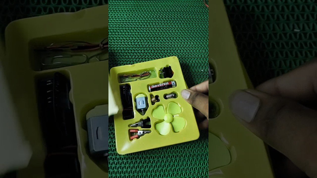 DC motor kitt //DC motor experiment kitt #shorts
