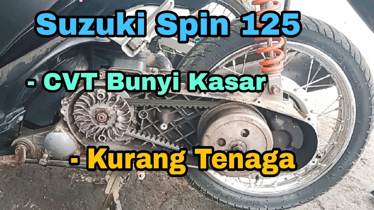Penyebab CVT Suzuki Spin Bunyi Kasar @asmchannel1505