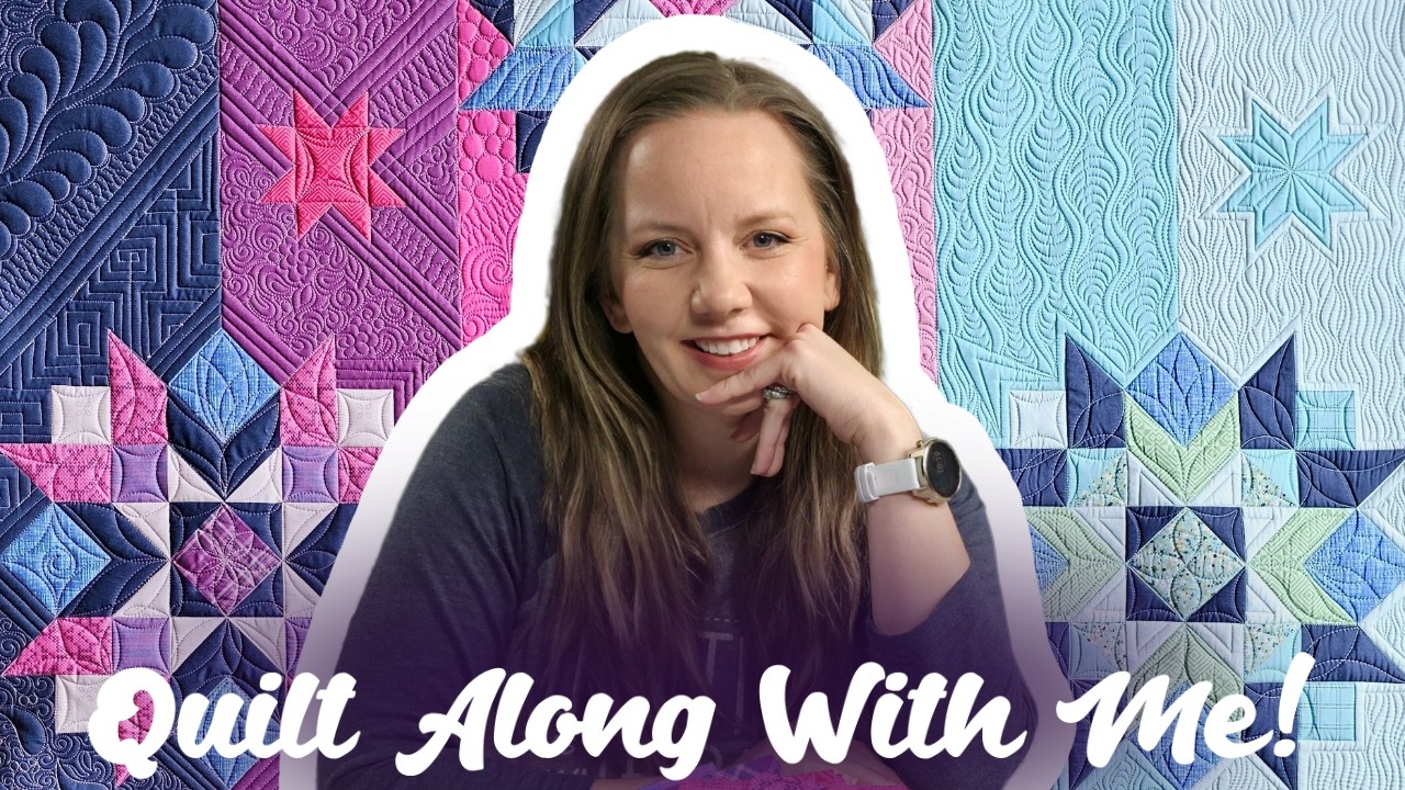 Free-motion Challenge Quilting Along with Angela Walters
