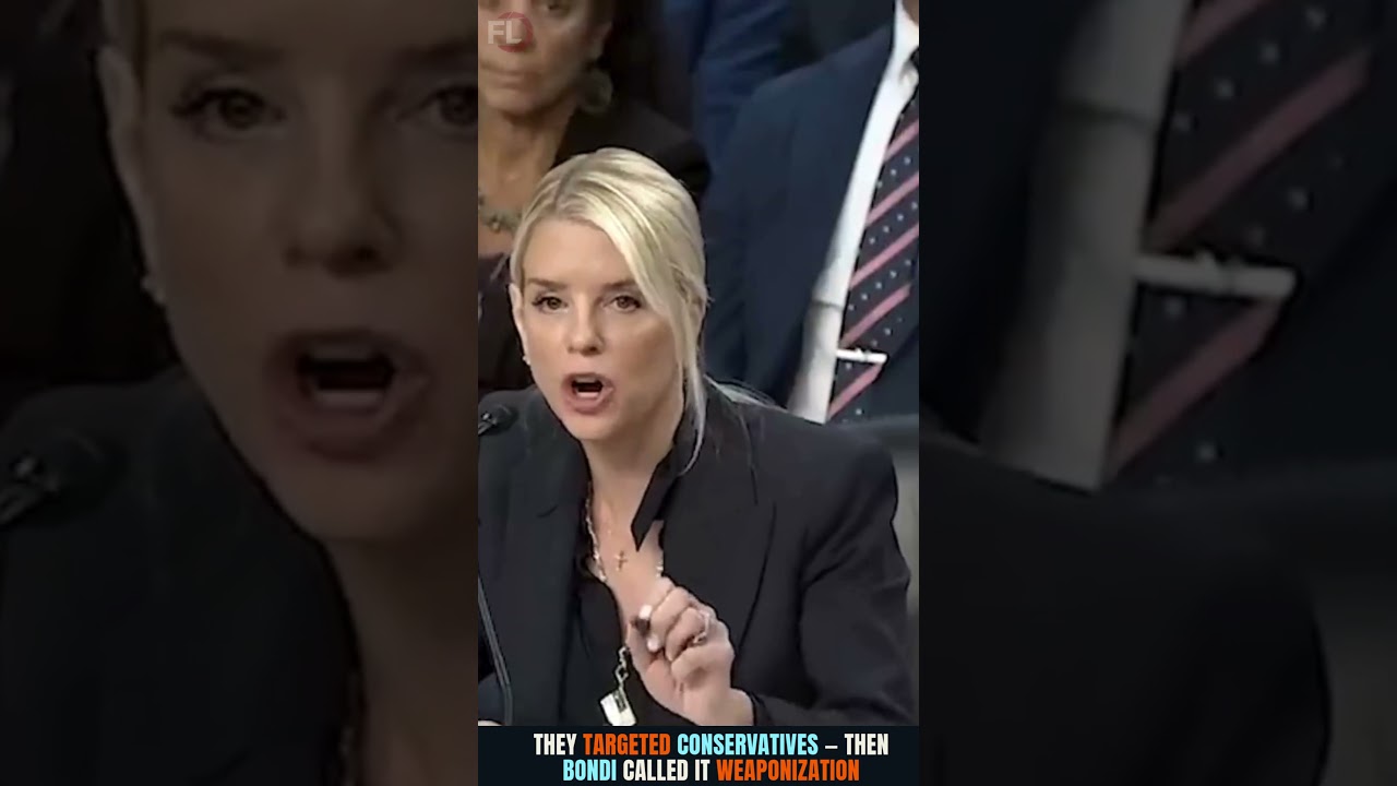 Bondi Says Biden&rsquo;s DOJ Weaponization Is Over Under Trump