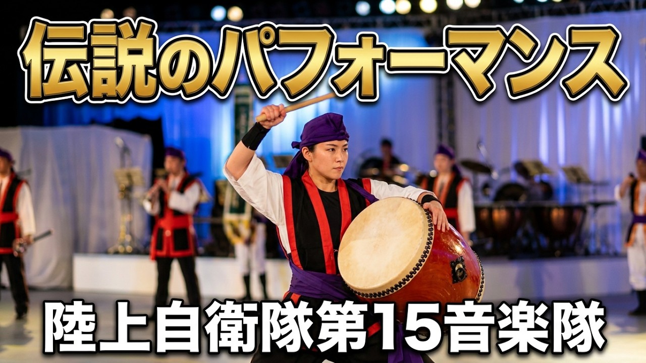 自衛隊音楽まつり 歴代最高のパフォーマンス「♪ダイナミック琉球 ～魂の応援歌～」/ 陸上自衛隊 第15音楽隊・第15旅団エイサー隊の皆さん 2012