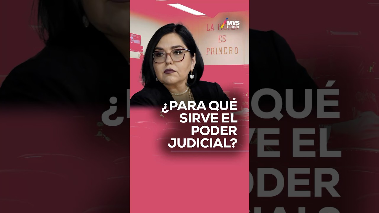 &iquest;Para qu&eacute; sirve el Poder Judicial? Ministra lo explica #poderjudicial