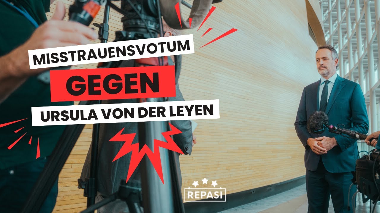 Misstrauensvotum gegen Ursula von der Leyen | René Repasi MdEP
