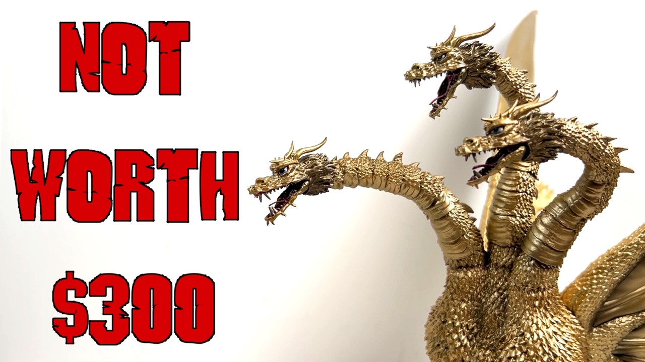 NOT WORTH $300 || S.H. MonsterArts King Ghidorah (1972) Review