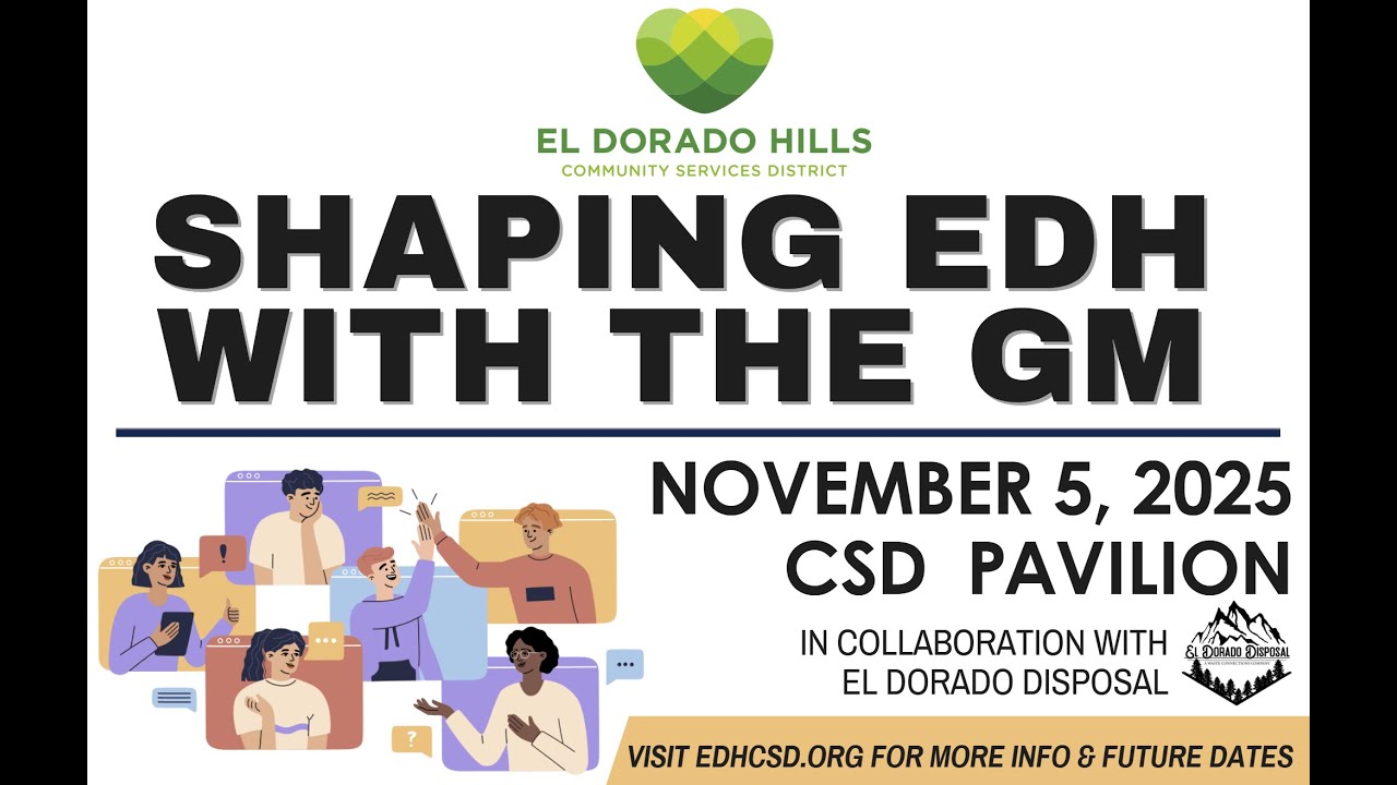 Shaping EDH with the GM with El Dorado Disposal - Nov 5, 2025 Meeting