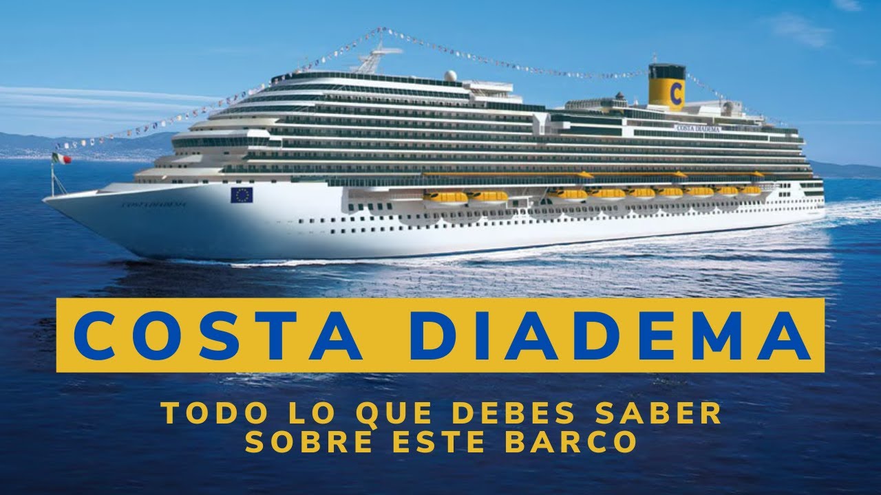 Crucero COSTA DIADEMA 🚢  ¿Como es el crucero Costa Diadema? 🚢¡Visitamos el Costa Diadema!