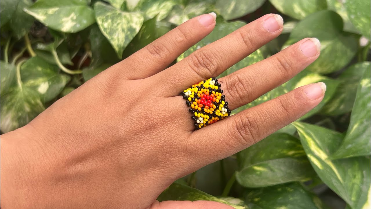 ANILLO ESTILO WIXÁRIKA PASO A PASO / WIXÁRIKA STYLE RING STEP BY STEP