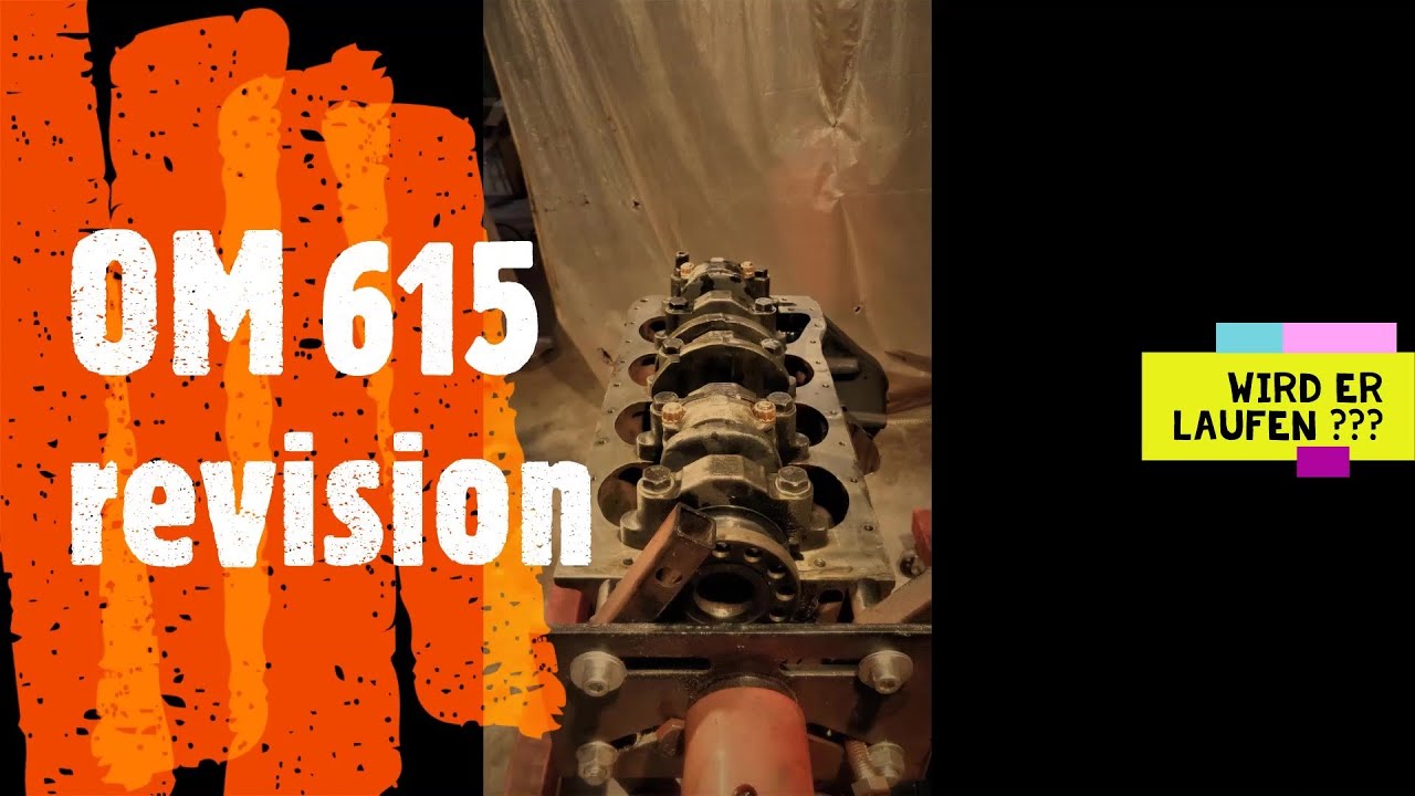 Unimog 421 Motor Revision, MB OM 615 Überholen