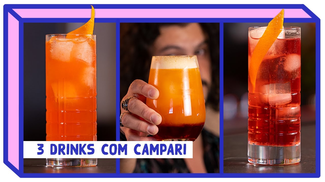 3 DRINKS COM CAMPARI | Drinks | Mohamad Hindi