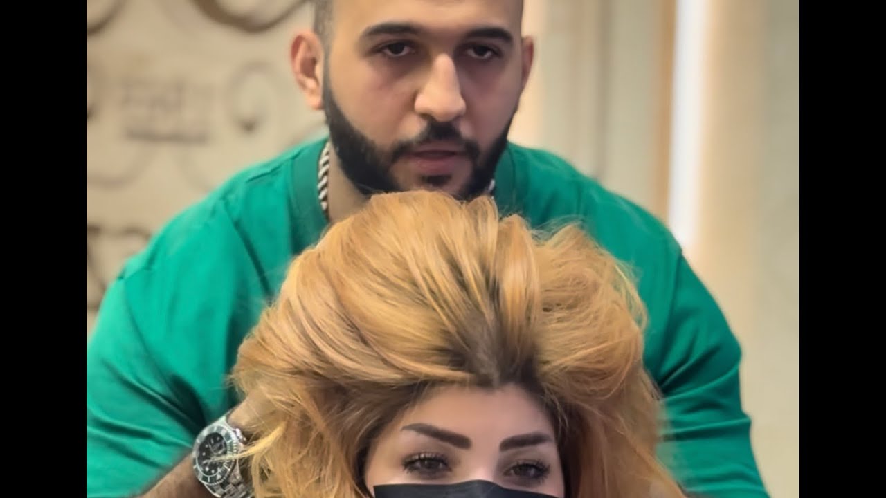 محاضره الثانيه طريقه قص لونك كت/ Long cut المدرب الدولي الكوافير ولاء المهندس 