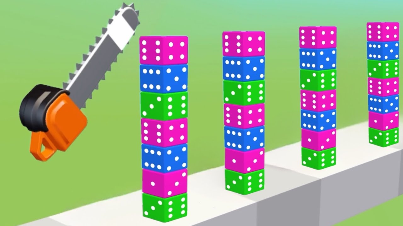 ASMR Slicing Game! Top Mobile Game! Relaxing sounds! Satisfying Video