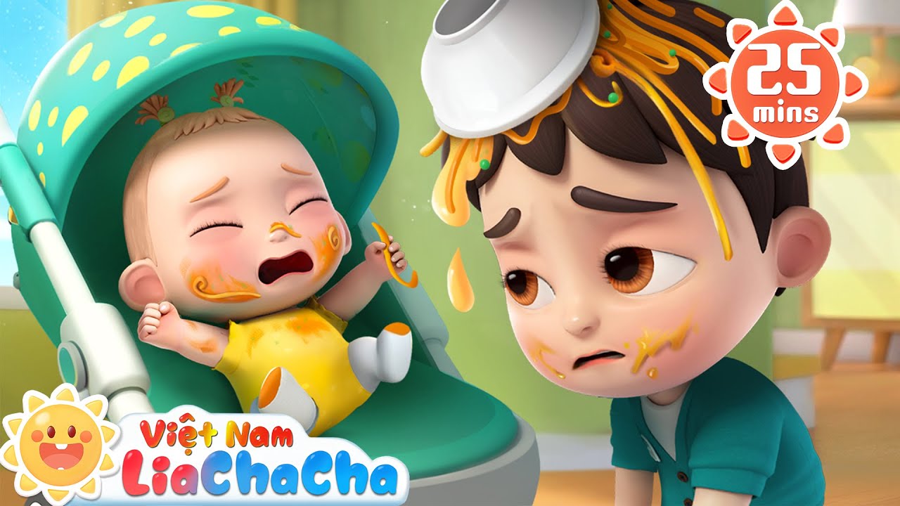 🧸 Em bé đáng yêu của Lia và ChaCha  | LiaChaCha Ca Nhạc Thiếu Nhi Việt Nam