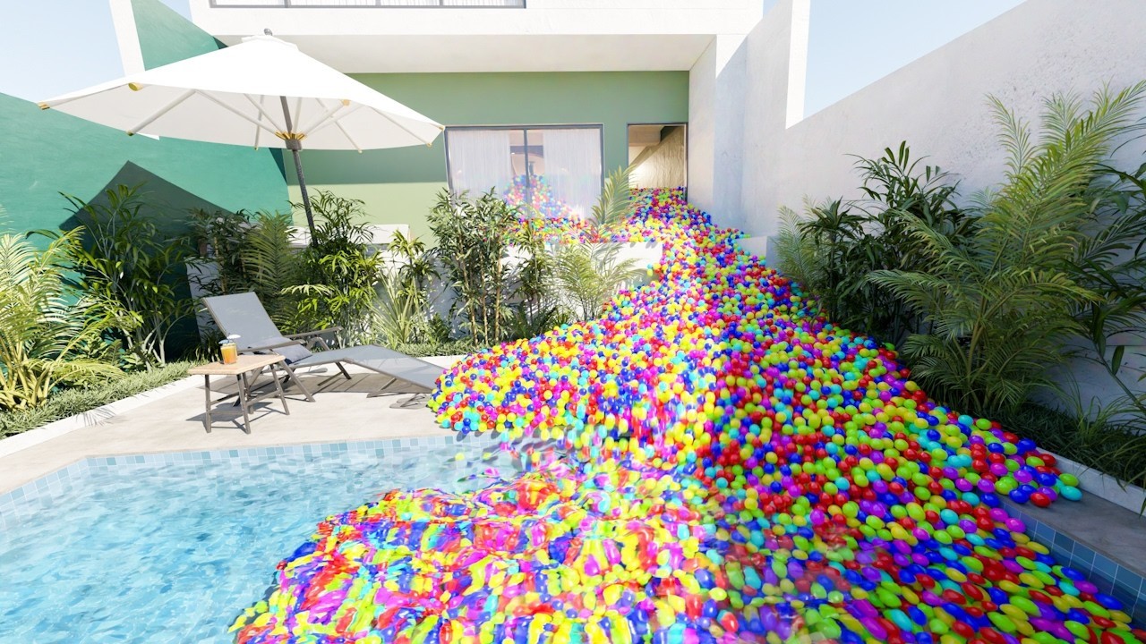 A Years of Ball Simulations - Over 2 Million Simulated Balls to Relax / Chill / Study To