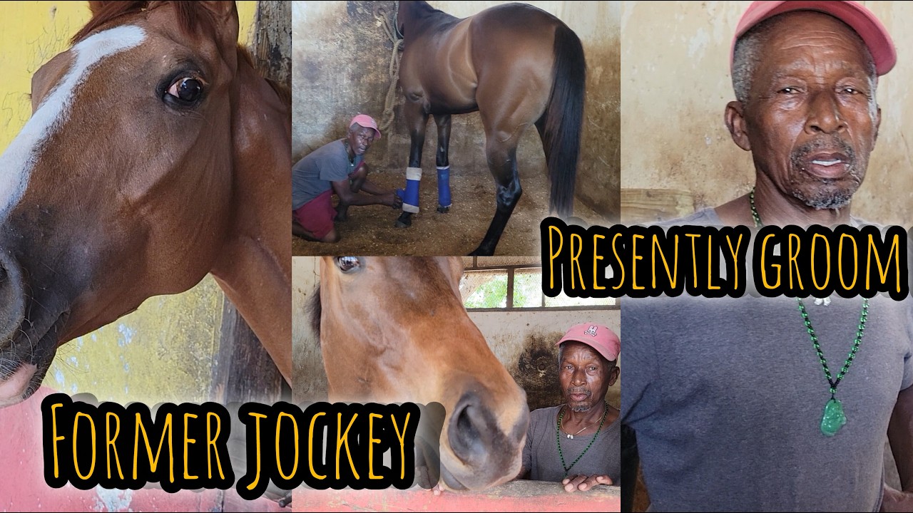 SPEAKING TO FORMER JOCKEY PRESENTLY GROOM CEDRIC HARDWARE