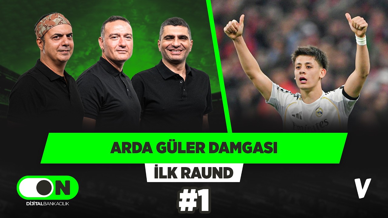 Real Madrid'de artık herkes gider Arda G&uuml;ler kalır | Ali Ece, Ilgaz &Ccedil;ınar, Emek Ege | İlk Raund #1