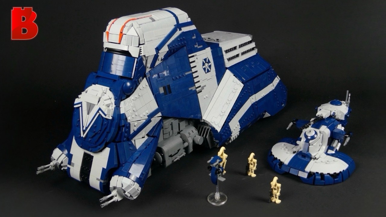 This custom LEGO MTT in Clone Wars Style is EPIC 🤯