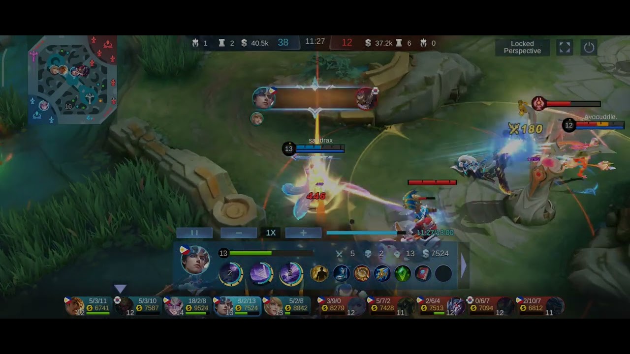 MOBILE LEGENDS XAVIER AKA sandrax SAVAGE 😎😁💖