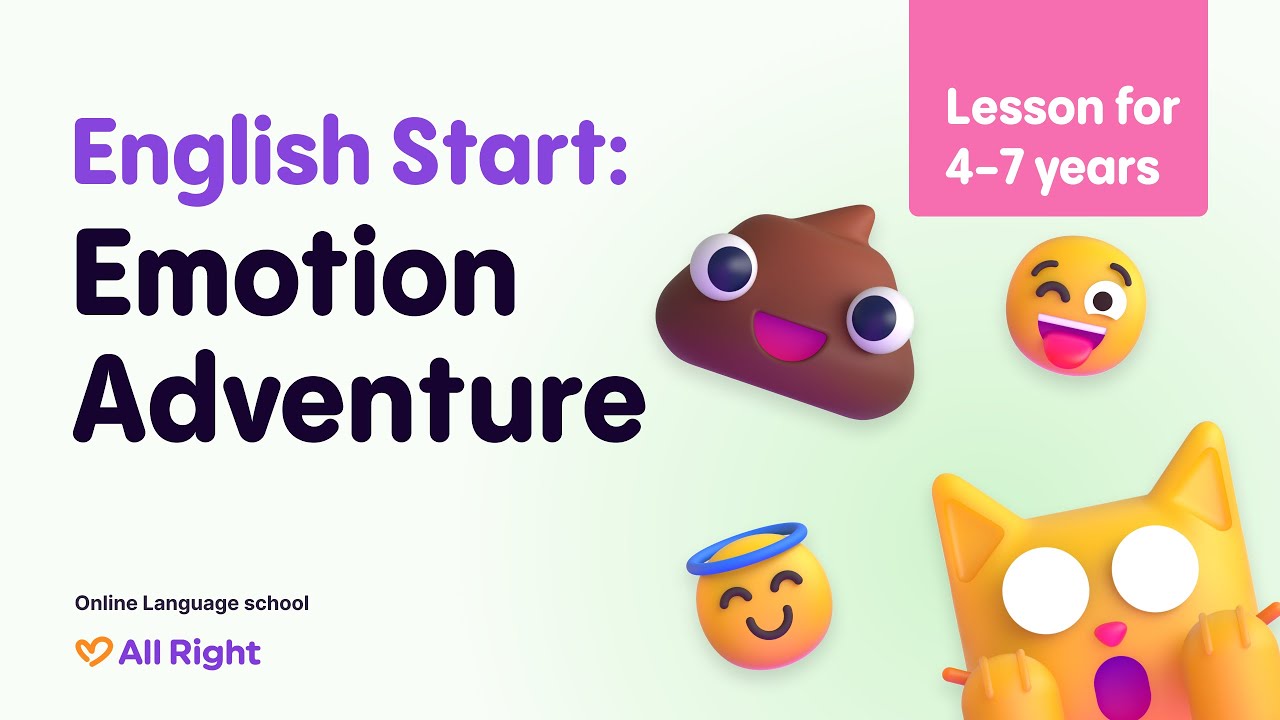 Emotion Adventure 😃💖: Lesson for 4-7 years