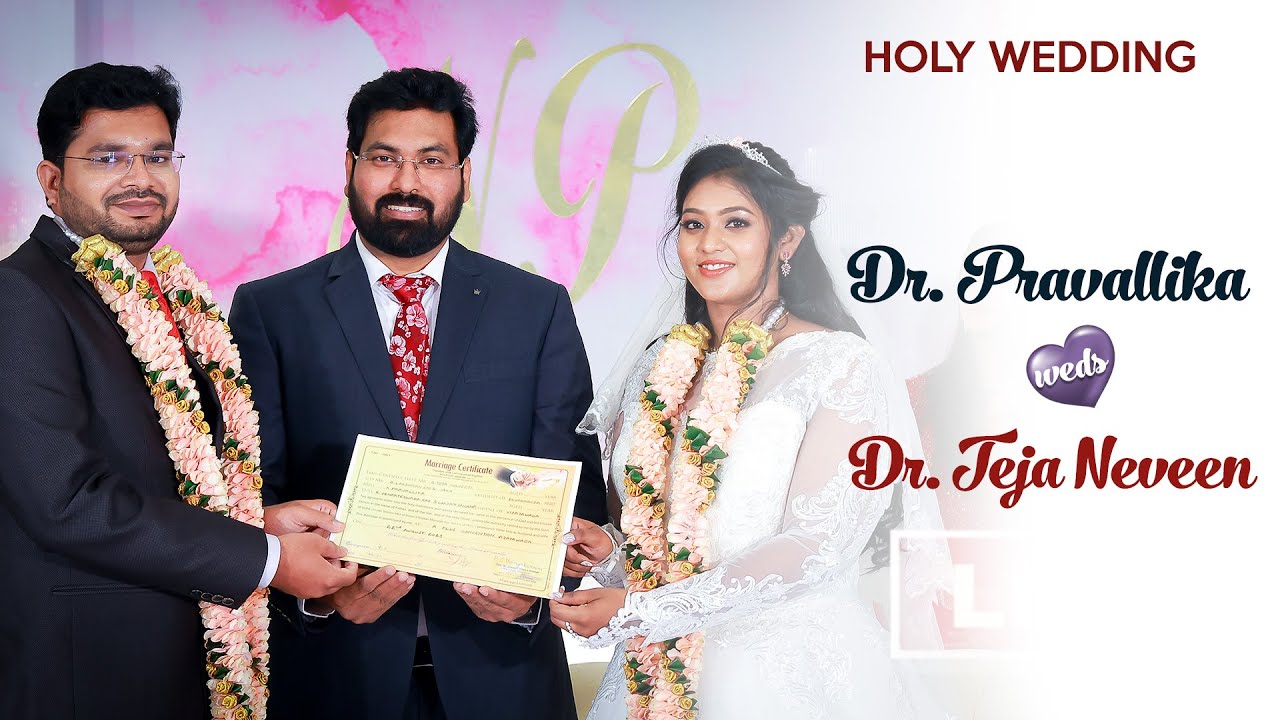 Pravallika & Teja Neveen || Wedding Live Streaming || #live #christianwedding