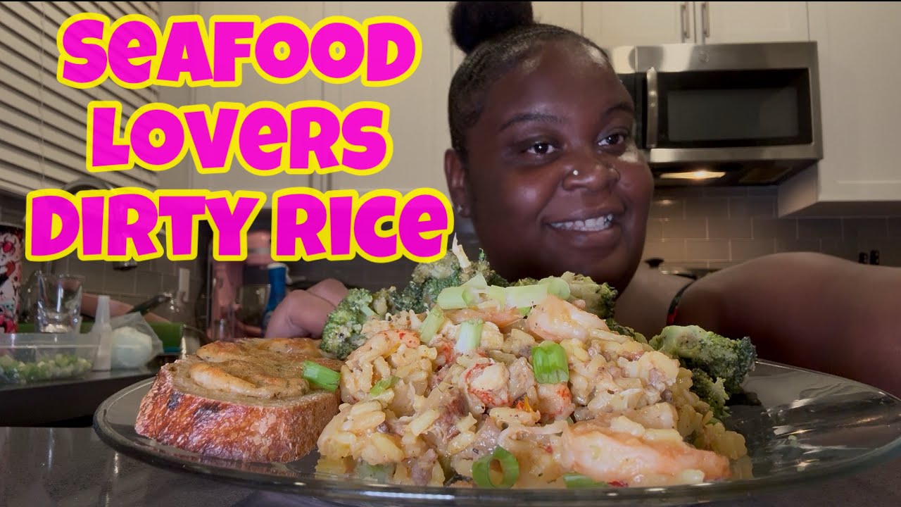Seafood Lovers Dirty Rice | Cooking with Nesha from 1000lb Roomies