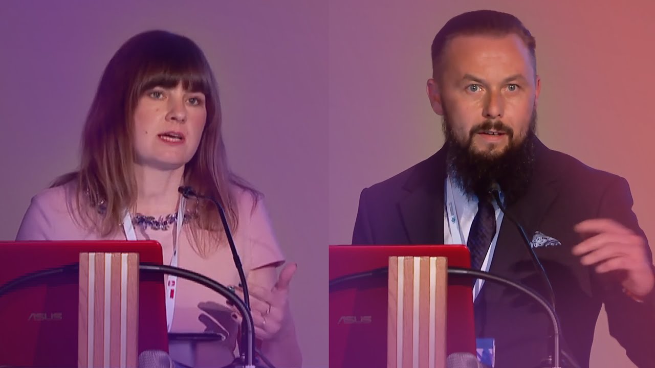 I Konferencja - prelegenci dr Jadwiga Gorączkowska i dr Paweł Szudra