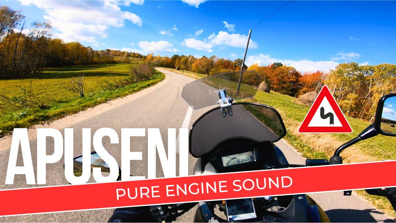 Apuseni Autumn Ride | Suzuki XF 650 Freewind | RAW / Onboard