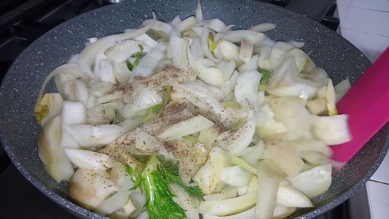 Finocchi al Rosmarino in padella Contorno leggero e Saporito