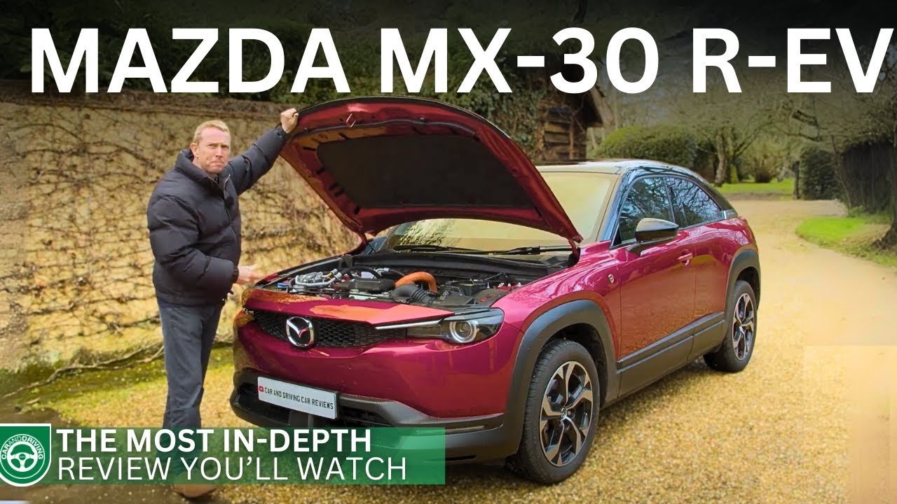 Обзор Mazda MX-30 R-EV 2024 | Компактный электромобиль, не ограниченный запасом хода. Идеальное с...