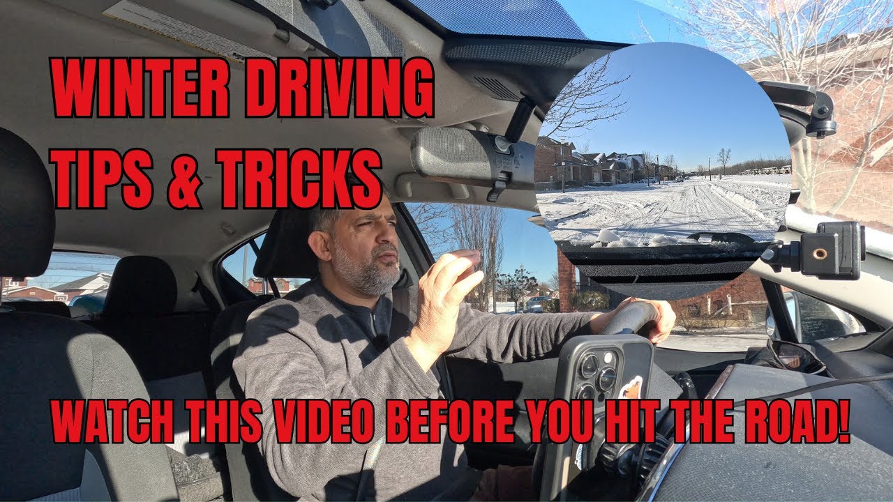 Snow on the road? ❄️ Watch this before you drive