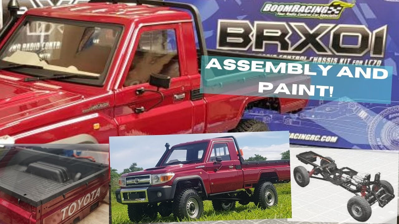 BRX01 with LC70 Body assembly and paint