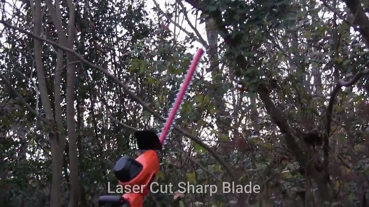 GARCARE Hedge/Tree Trimmer assembly and demonstration