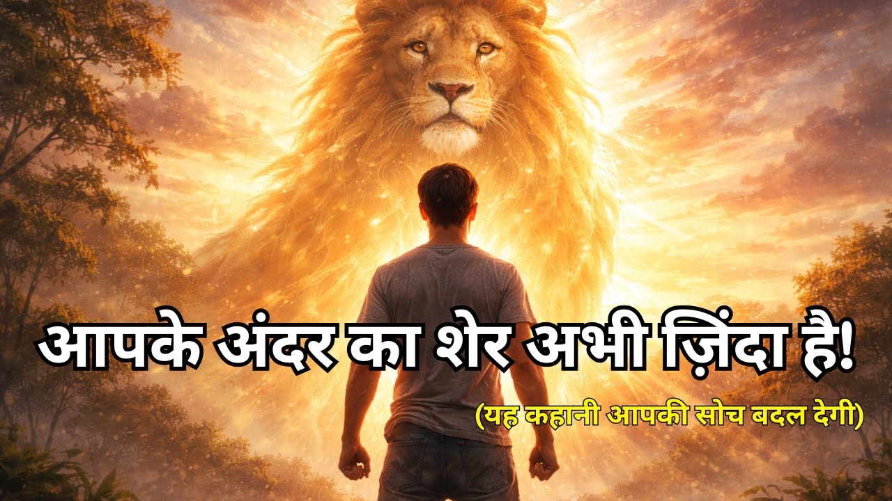 आपके अंदर का शेर अभी ज़िंदा है! - यह कहानी आपकी सोच बदल देगी |The Lion - Motivational Story