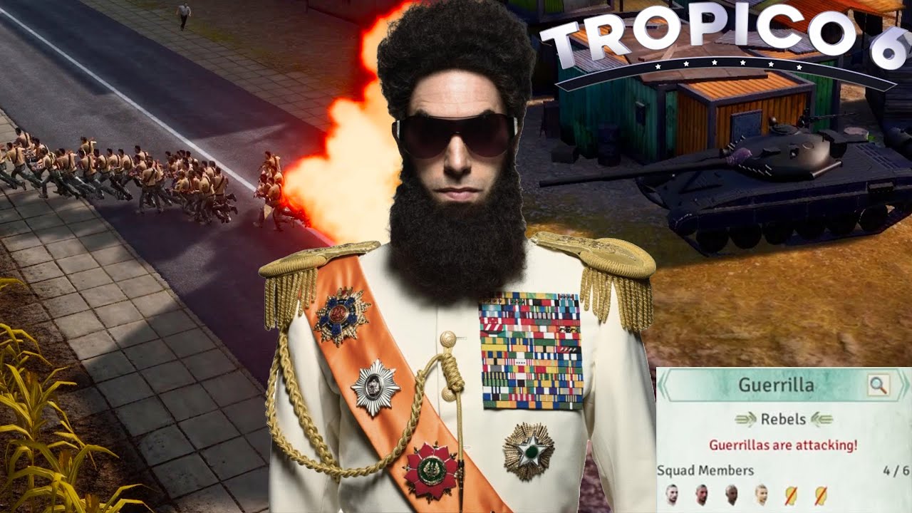 Wyruszyłem na wojnę przeciwko własnym obywatelom w Tropico 6 (część 2)