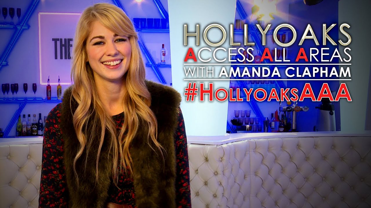 #HollyoaksAAA with Amanda Clapham