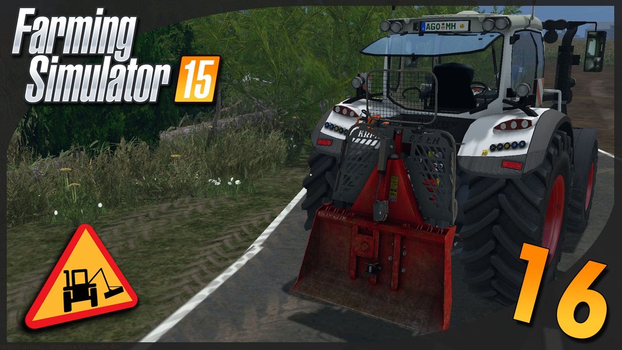 Farming Simulator 15 | Entretien Communal #16 Un superbe treuil sur fs15 !