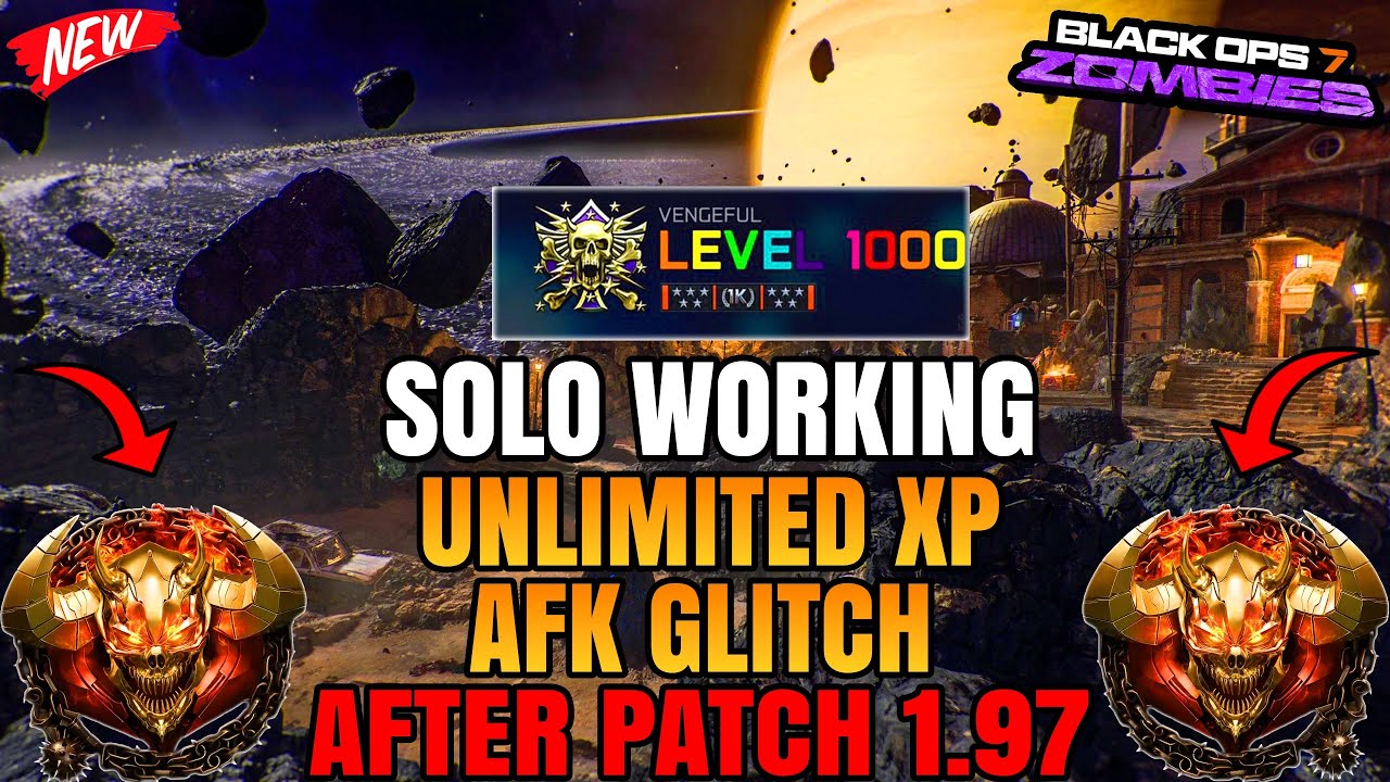 Black Ops 7 Zombies Glitches: Astra Malorum Solo Unlimited XP AFK Glitch! (BO7 Zombies Glitches)