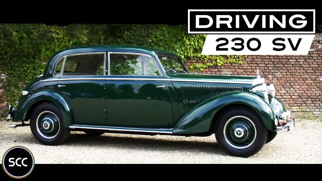 MERCEDES 230 SV | 230SV W153 1939 - Drive in top gear - NAZI history? Engine sound | SCC TV