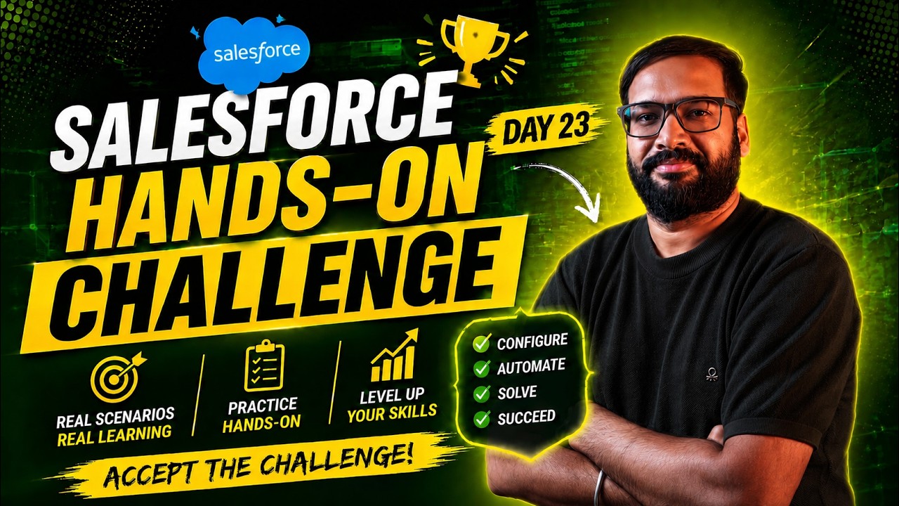 Day 23 of 100 | Apex Wrapper Class | Live Salesforce Hands-on Challenge w/ Sanjay | Skill Horizon