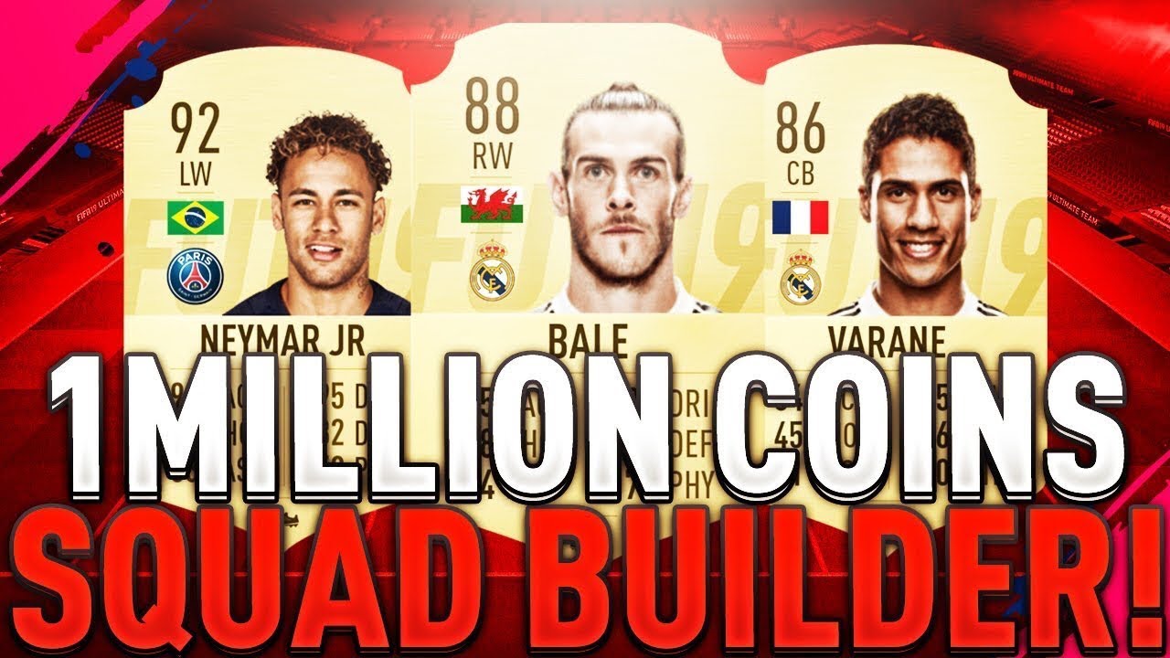 1MIO/1,5MIO/2,5MIO FIFA20 SQUAD BUILDER!