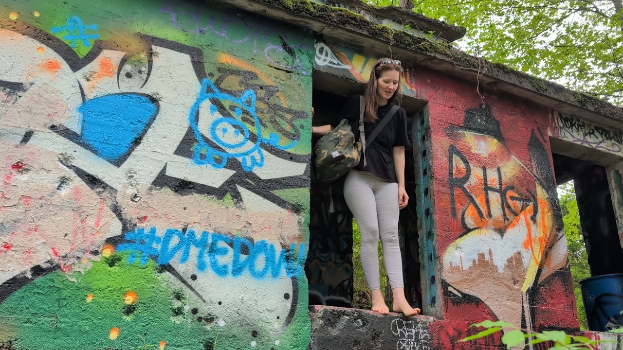 MUDDY FEET, HIGH CLIMBS: Barefoot Urbex Adventure in the Lost Quarry